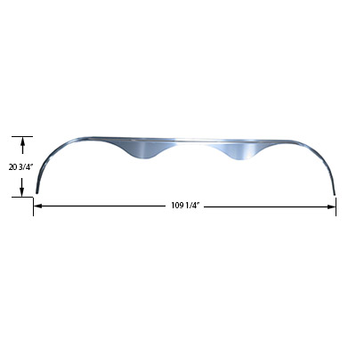 Fender - Flare - Triple - 1" x 108" x 20"