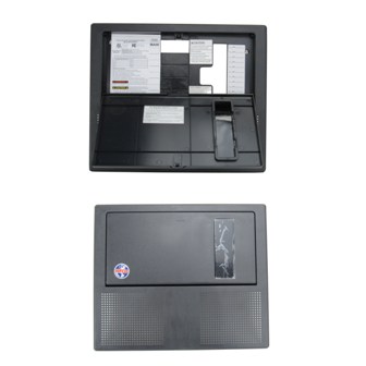 PLASTIC DOOR ASSEMBLY FOR