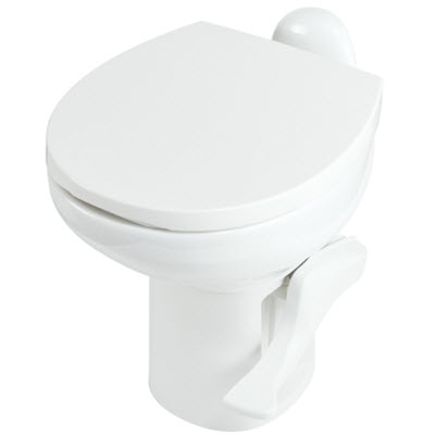 Toilet - Aqua Magic Style II - High - Foot Flush - White
