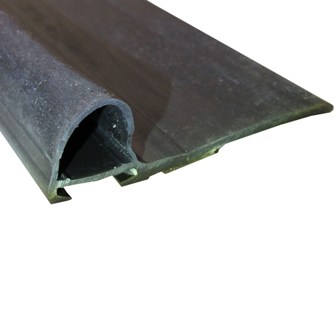 Seal - Tri-Extruded - Wiper/Bulb Combo - 96" - w/2 1/2" Wiper - w/Hats Tape - Black (20/Bx Min)