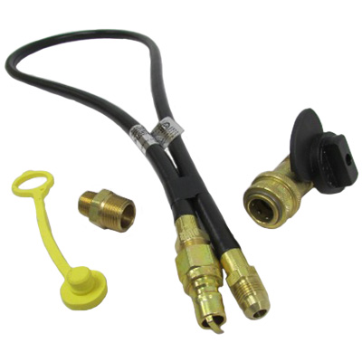 Hose - LP - Hose Assembly - w/QD - 48" Hose - Outside Cook Center