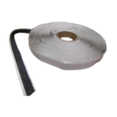 Butyl - Tape - 1/16" x 1/2" x 50' - Black - 20 Rls/Cs