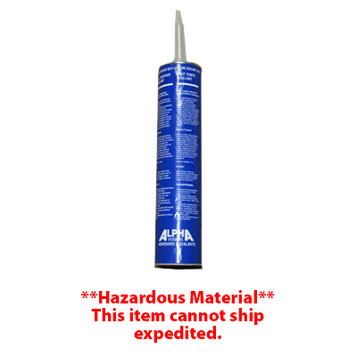 Sealant - Self Leveling - 1021 Gray Low V.O.C. - Tube - Alpha - 30/Cs