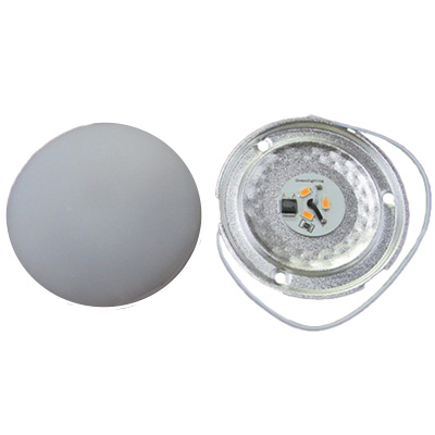 LIGHT, 3.5" LED, WARM WHITE, 12V, ROUND, SURFACE M