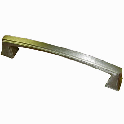 Door - Pull - Drawer - 128MM - Square Leg - Satin Nickel