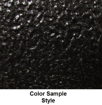 Siding - 030 - 39 1/2" x 91" - LGB - SE - Slideout Endwall - 2.8mm Fiberloc - w/Film - Black - TP