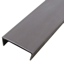 Trim - U-Channel - 1 7/8" - Dutch Walnut - 400'/Bx