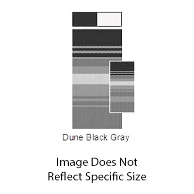 Awning - 10' - Double Sided - Dune Black/Gray - Electric - LED Lights