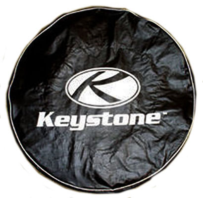 Tire - Cover - 14" - w/Logo - Black