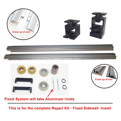 Mechanism - In Wall Repair Kit - Fixed Side - 330484 - LCI