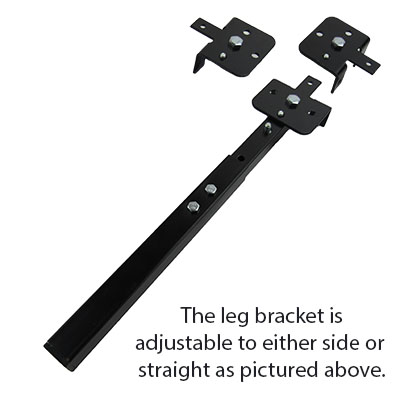 Sofa - Leg Only - 15" - Adjustable 14" to 19" - 351529 - Int. Sol.