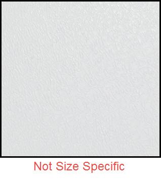 Panel - 3.6mm x 48" x 99 1/8" - True Size - F4Star - LN - Nappa Mache White