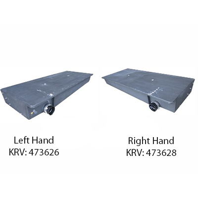 Tank - Holding - RH - 24" x 60" x 8 1/2" - Rotocast