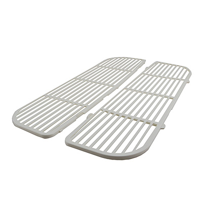 GRILL,AC AIR RETURN WHITE RV PRODUCTS (PACKAGE CONTAINS 2)