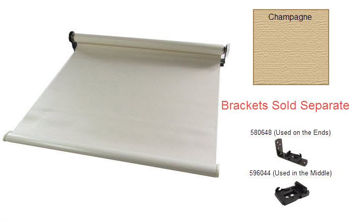 Shade - Roller - Night - 56" x 48" - Champagne