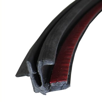 Seal - Windshield Seal - w/Hats - Black - 500'/Bx