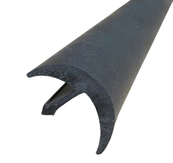 Trim - T-Mold - Windshield - Black - 500'/Bx