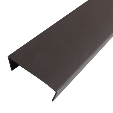 Trim - U-Channel - 1 7/8" x 8' - 6041-AB - Antique Brown - 45 Pc/Ctn