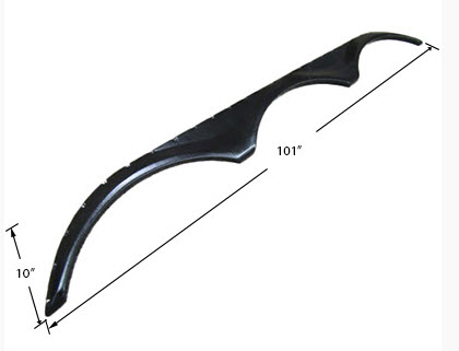 Fender - Skirt - Triple - Black - ABS - HC - TS1710102BK