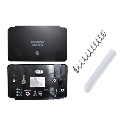 DOOR,HATCH STATION DOCKING BLACK (ATTACHING HARDWARE NOT INCLUDED,PINS 0211595 AND SPRINGS 0211594) (FOR 301-010-00039/301-010-00040) (WITH KEYED LOCK