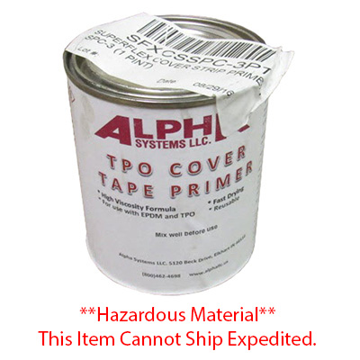 Roof - Primer - For Cover Strip Adhesive  - SPC-3 (1 PINT)