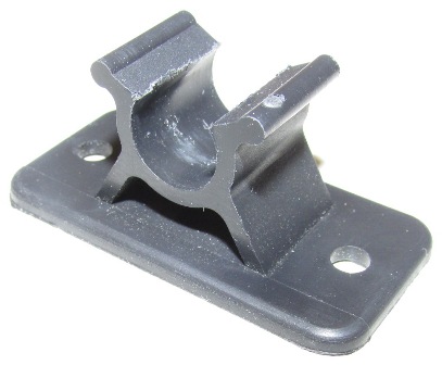 Door - Clip Door Holder - 7/16" - Black