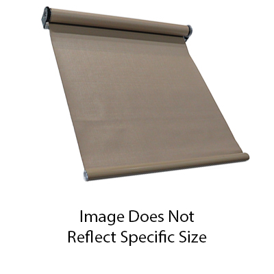 Shade - Roller - 32" x 42" - Single w/Brackets - Boucle Mushroom - w/Taupe Rails