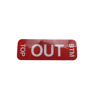 Mechanism - Label - Out Label - Red