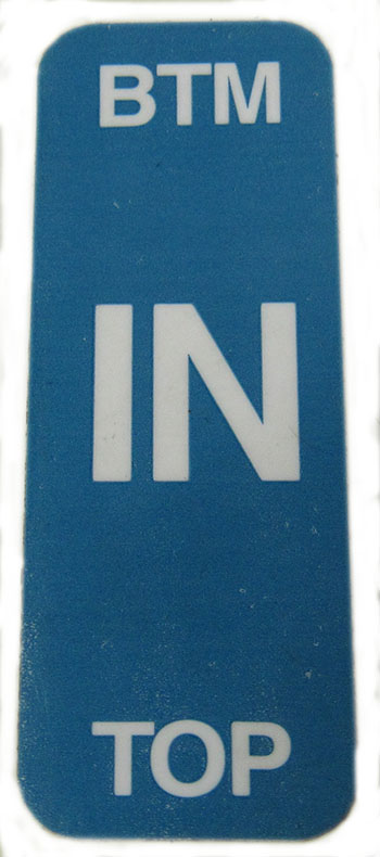 Mechanism - Label - In Label - Blue