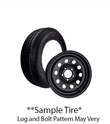 Tire - Karrier - ST205/75R14 D/5H - Dexstar Black Mod