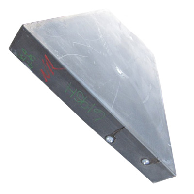 Tank - Holding - 26" x 61" x 9.5" - End Drain - Black