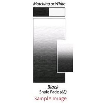 Awning - 10' - 3000 Series - Solera - Electric - Black Fade to White Vinyl - White Fabric LED