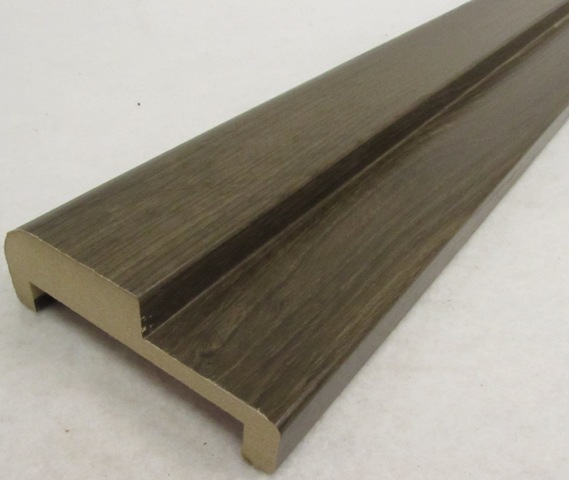 Trim - Door Jamb - 1.25" x 3.5" x 96" - Carb 2 - MDF - Long Leg - Premier Oak