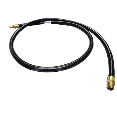 Hose - LP - 80" Long - 1/4" Thermoplastic - 3/8" F. SAE x QD