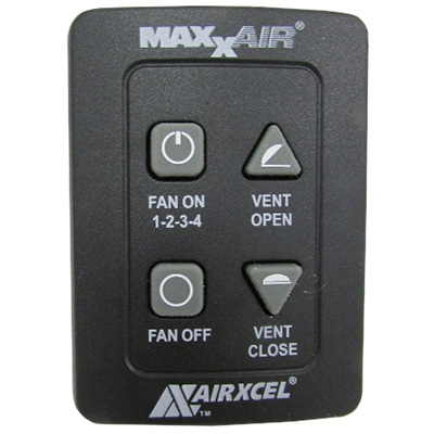 CONTROL,WALL 4 KEY BLACK