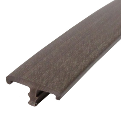Trim - T-Mold - 9/16" - Double Lip - Broad Maple Gray - 400'/rl