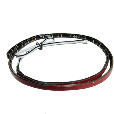 Light - Strip - 32" - LED - Flexible - Blk PCB - w/12" Wire Leads - Blue - AGIULSTT32BB12