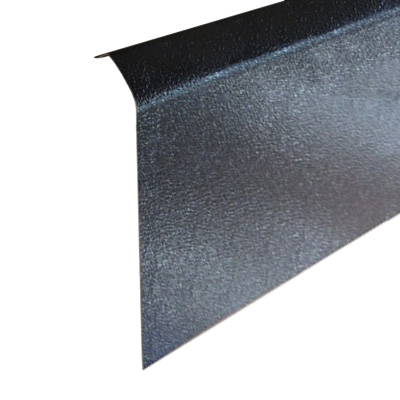 Skirt - Metal - .030 x 15 3/4" x 144" - 3" Rad - D-4 - Black - TP SE