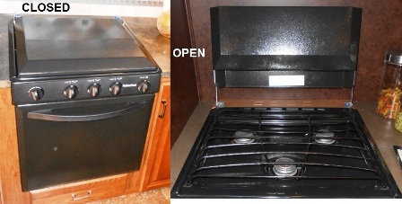 Range -  BI-FOLD COVER - *Will fit all 17" & 22" - BLACK - PIEZO