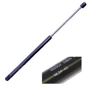 Strut - Gas - 8 x 18mm x 20" - 40# - 8" Stroke - 10mm Socket End