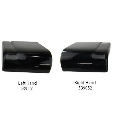 Trim - Lower Slideout Ext. Black LH