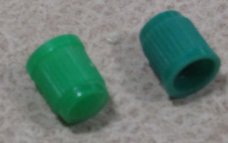 Tire - Valve Stem Cap- Nitro- Green