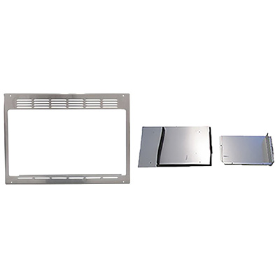 Microwave - Trim Kit - 1 Piece - "A" - Stainless Steel - For EM925AQR-KIT