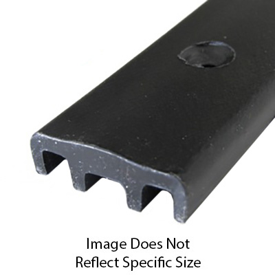 Seal - Co-Extruded - 1/2" Black Wear Bar w/Slip - 190"