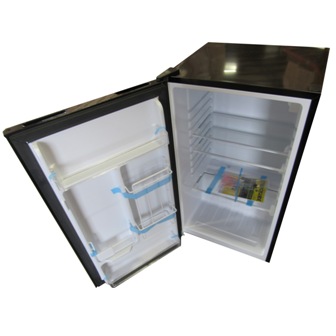 Refrigerator - 3.2 Cu Ft - LH - w/o Freezer - Black