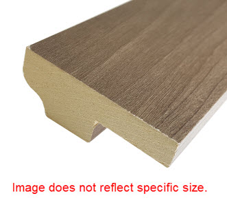 Trim - Cabinet Crown - 3/4" x 2" x 96" - Carb 2 - MDF - w/Notch - Vintage Maple