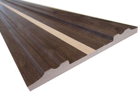 Trim - Fascia - Insert - 1/2" x 6" x 97" - Carb 2 - MDF - EPP - Vintage Maple