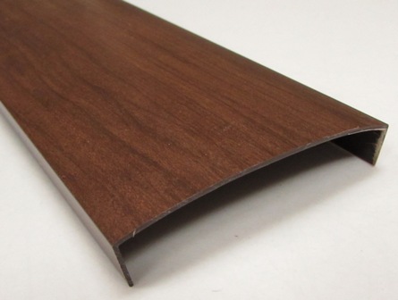 Trim - U-Channel - 2 7/8" - Hideout Walnut - 400'/Bx