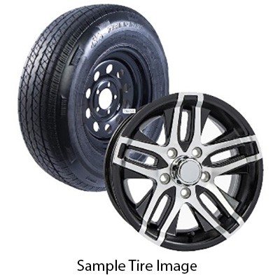 Tire - Rainer - ST205/75R14D 2040# - YF - 14" x 5.5" - 5-4.5 - Matt Black - Altitude