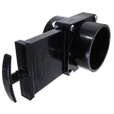 Valve - Term - Abs - 3" HUB x 3" HUB - w/Handle - T40B - Valterra